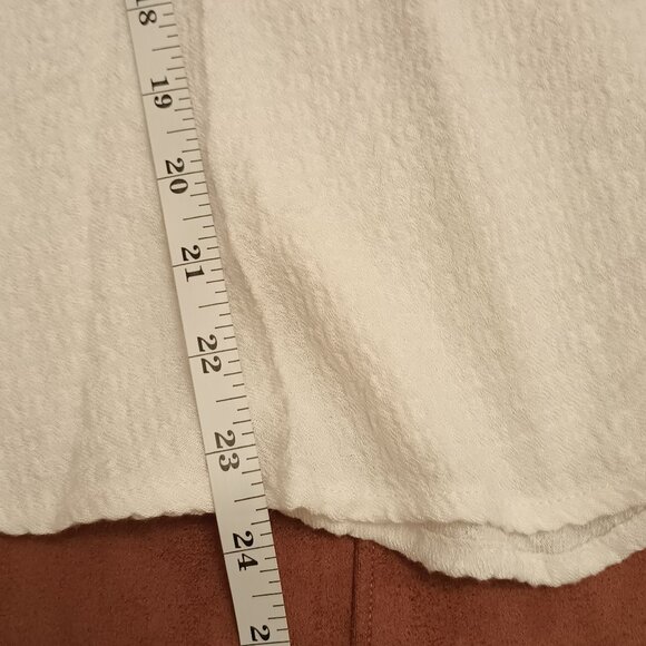 Free People Size L Cream Lace Top (NWT) - Picture 8 of 13